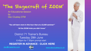Tuesday Training: The stagecraft of Zoom