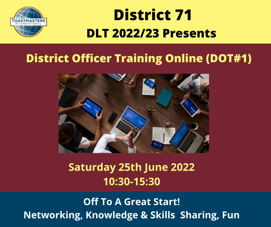 District Officer Training - June 2022