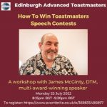 How To Win Toastmasters Speech Contests