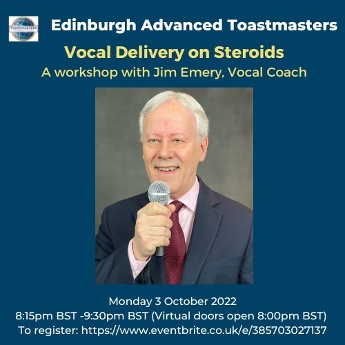 EAT Workshop - Vocal Delivery on Steroids