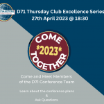 Come Together 2023 - meet members of the conference team