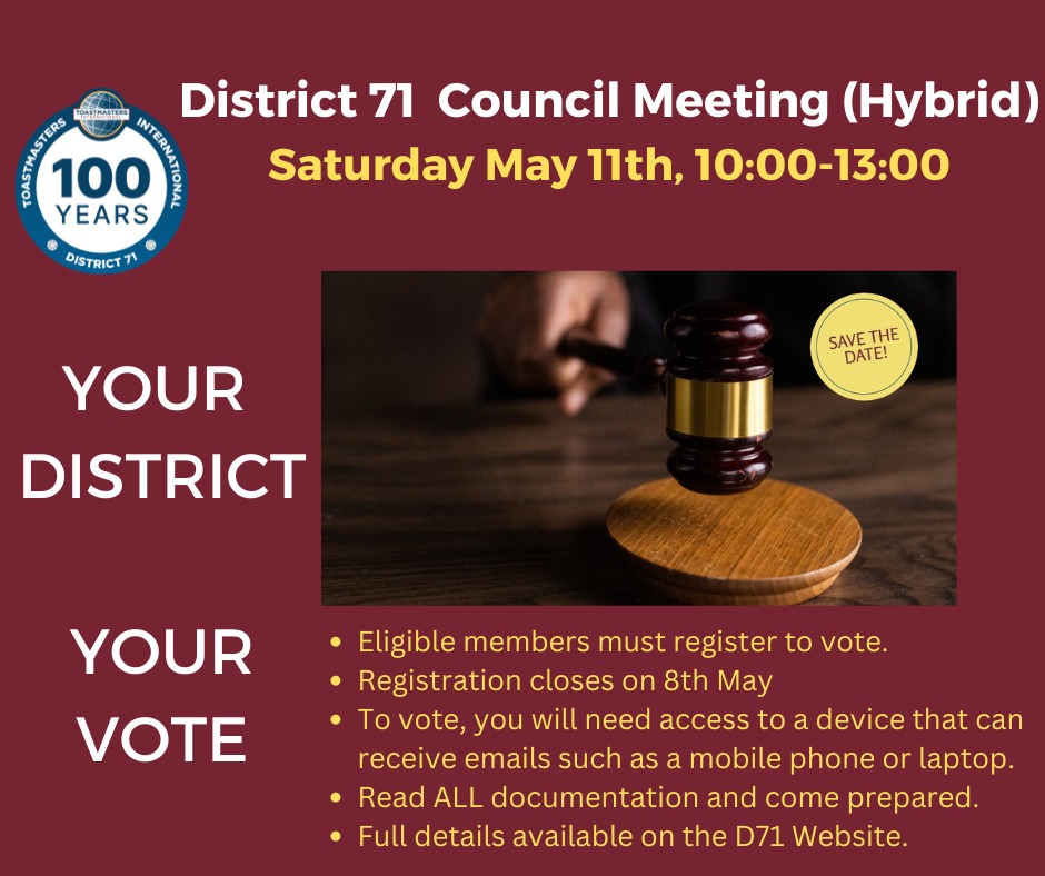 District Council Meeting