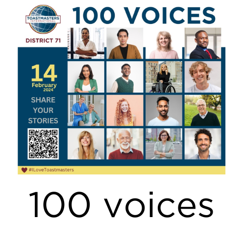 100 voices