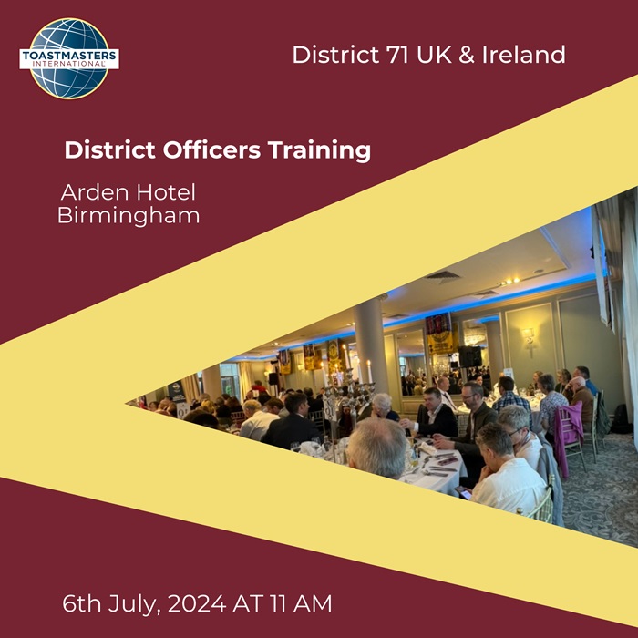 District Officer Training (Birmingham)