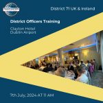 District Officer Training (Dublin)