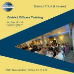 District Officer Training (Birmingham)