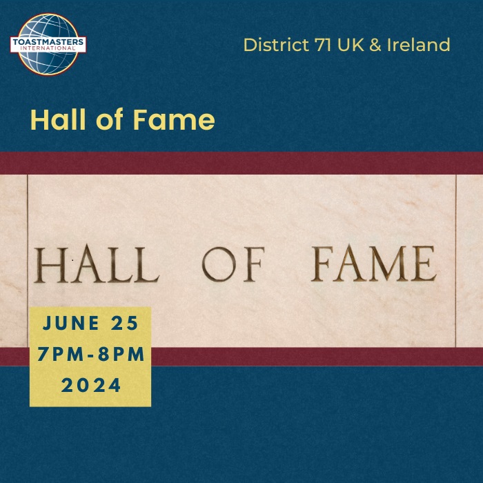 Hall of Fame 28th June 2024