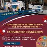Toastmasters Island of Ireland Bus Tour - Imperial Hotel, Cork