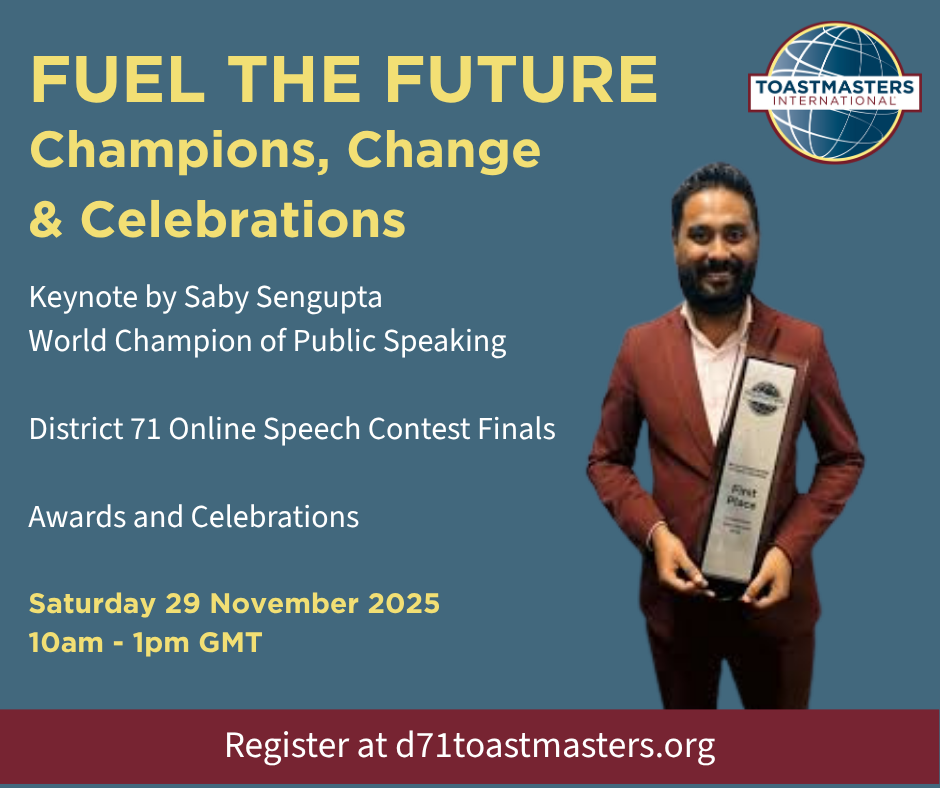 Poster describing the Fuel the Future event