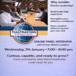 I was a District leader and look where I am now!