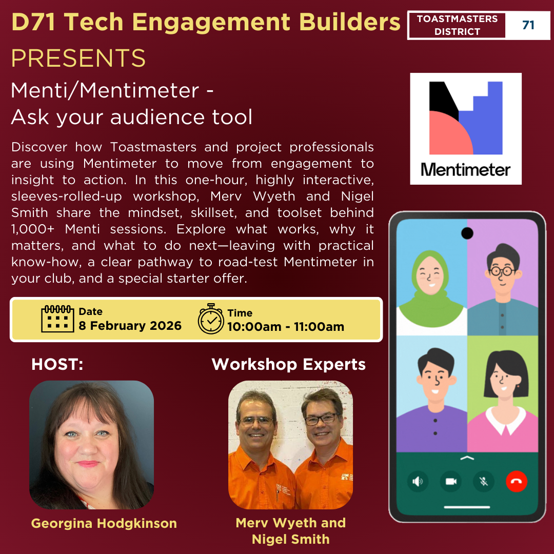 Menti/Mentimeter -  Ask your audience tool