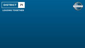 Leading Together blue background