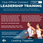 Club Officer Connect Timetable