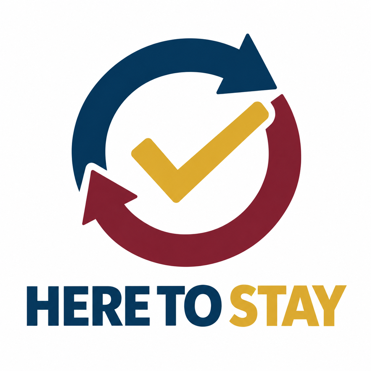 Here to Stay award logo